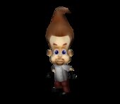 Jimmy Negatron de la serie Jimmy Neutron